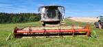 =Claas Lexion 670 steht auf einem Feld in der N�he von Meiningen, 07-2026