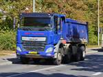 DAF CF Kipper, von Fast Transport, aufgenommen Mitte Oktober 2026