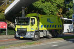 DAF M�llentsorgungsfahrzeuge, gesehen in den Stra�en von Maastricht. 09.2026 