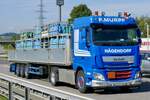 Ein DAF Sattelzug von F. Murpf am 11.9.26 bei Grauholz.
