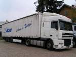 DAF XF95.430 von HUBER at home in  Europe  ;101017