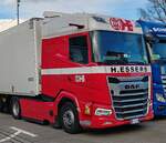=DAF XF 450-Zugmaschine der Spedition ESSERS, 09-2025