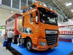 DAF XF-Euro6 460, erweckt auf der Transport-Logistic2013 reges Interesse; 130607