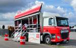 =DAF als Info-Truck der Firma KNITTEL, steht beim Fuldaer Autotag 2018 im August