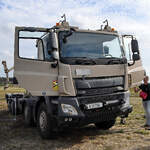 Im Bild ein DAF CF 8x8 der Belgischen Armee, welche Mitte September 2026 w�hrend einer Airshow bei Leopoldsburg ausgestellt wurde.