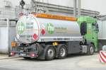 =DAF XF von  rhv  als Lieferfahrzeug für Heizoel/Diesel steht zur Beladung in Hünfeld, 08-2019