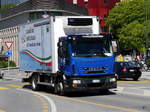 IVECO Kühltransporter unterwegs in Sion am 05.05.2017
