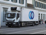 Iveco Kühltransporter in der Stadt Solothurn am 22.09.2020