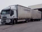 IVECO-420 von Schenker DB-Logistics steuert die Firmenzentrale in Ried i.I.