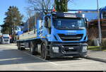 Iveco Sattelschlepper in Biel am 01.03.2026