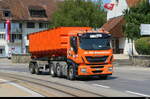 Iveco Sattelschlepper unterwegs in Unterkulm am 30.07.2026