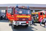 Feuerwehr Büdingen IVECO H-TLF 16/20 (Florian Büdingen 1-23) am 15.04.18 beim Tag der offenen Tür 