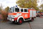 Feuerwehr Frankfurt IVECO LF8/12 (Florian Frankfurt 15/42) am 27.10.18 bei der Herbstabschlussübung der Jugendfeuerwehr