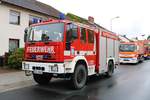 Feuerwehr Riedstadt IECO Magirus Löschfahrzeug am 16.06.19 beim Kreisfeuerwehrtag in Mörfelden 