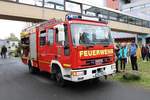 Feuerwehr Rodenbach IVECO Magirus LF am 20.10.19 bei einer Alarmübung 