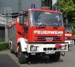 =Iveco tector als Rüstwagen der Feuerwehr HÜNFELD ausgestellt beim Tag der offenen Tür im Juni 2019