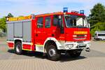 Feuerwehr Dreieich Sprendlingen IVECO Magirus StlF 20/25 (Florian Dreieich 4-40-1) am 05.07.25 bei einen Fototermin. Danke für das tolle Shooting