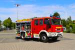Feuerwehr Dreieich Sprendlingen IVECO Magirus StlF 20/25 (Florian Dreieich 4-40-1) am 05.07.25 bei einen Fototermin. Danke für das tolle Shooting