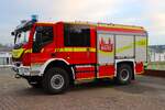 Feuerwehr Mainz Drais IVECO Magirus LF20 Kats (Florian Mainz 12/40) am 31.12.25 beim Silvester Abschwimmen 2025 in Mainz am Rheinufer