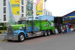Kenworth-Show-Truck von FÖRSTINA-Brunnen steht im Mai 2016 in Fulda