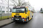 ADAC/Safar MAN Abschleppfahrzeug am 06.01.18 in Frankfurt am Main Preungesheim