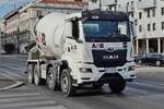 MAN Betonmischer, unterwegs in Wien. 05.2026