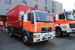Feuerwehr Kassel MAN TGM WLF2 am 25.08.19 beim Tag der offenen Tür