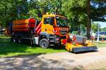 Die Autobahn GmbH MAN TGS 33.470  am 20.06.26 auf dem Hessentag in Fulda