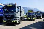MAN und MB von BEO Saugbagger am 27.6.26 beim Trucker Festival Interlaken.