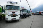 Mehrere MAN 24.6.17 am Trucker Festival in Interlaken.