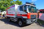 MAN TGM 13.290 GW-L DRK Kreisverband Gro� Gerau (Kats Kreis GG75) am 13.06.26 und am 18.05.25 in Stockstadt am Rhein