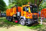 Die Autobahn GmbH MAN TGS Kehrmaschine am 20.06.26 auf dem Hessentag in Fulda