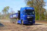 Nagelneuer Schuster Group MAN TGX 18.520 Wagen 208 am 09.04.26 in Kahl am Main