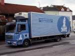 MAN-Khlwagen vom  Milchmann  liefert Produkte zu einer Rieder Bckerei; 110728