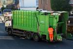 MAN TGA 28.320 Müllwagen bei Euskirchen - 31.01.2014