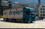 Scania R 460 mit Anh�nger unterwegs in Schaan/FL am 30.04.2026