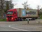 MAN Sattelschlepper unterwegs in Kleinhünigen am 10.04.2026
