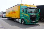 MAN TGX 18.510 Spedition Gartner am 10.05.26 auf der Autobahnrast�tte Weisskirchen 
