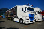 Ein MAN Sattelzug am 27.6.26 beim Trucker Festival Interlaken.
