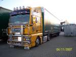 Einer der vielen getunten Trucks der Spedition Hahne aus Vienenburg: MAN TG-A XXL.
