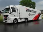 MAN TGX von Bridgestone Motorsport am 04.06.14 in Maintal 