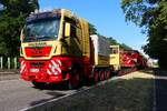Baumann Move MAN TGX 41.540 mit Trafo Schwertransport am 13.07.26 in Maintal  