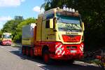 Baumann Move MAN TGX 41.540 mit Trafo Schwertransport am 13.07.26 in Maintal  