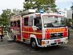 Feuerwehr Neu Isenburg MAN City LF (Florian Isenburg 1/49) am 03.09.16 bei einer Übung der Einsatzabteilung beim Tag der Offenen Tür