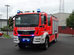 Feuerwehr Kleinostheim MAN TGM HLF20 (Florian Kleinostheim 40/1) bei einen Fototermin am 12.08.17.