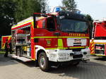 Feuerwehr Langen MAN TGM TLF4000 (Florian Langen 1/24) am 26.08.17 in Langen bei einer Fahrzeugschau