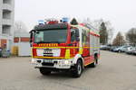 Feuerwehr Langen (Hessen) MAN TGM StLF 20/25 (Florian Langen 1/40) am 17.02.18 bei einen Fototermin fotografiert