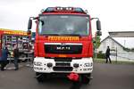 Feuerwehr Selb MAN TGM RW am 18.05.18 auf der RettMobil in Fulda