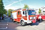 Feuerwehr Neu-Isenburg MAN TGM HLF20 (Florian Isenburg 1-46-1) am 08.08.18 beim Tag der offenen Tür 