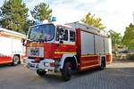 Feuerwehr Neu-Isenburg MAN RW-G2 (Florian Isenburg 1-54-1) am 08.08.18 beim Tag der offenen Tür 